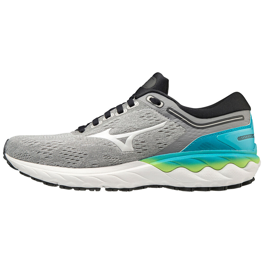 Womens Mizuno Wave Skyrise Running Shoes Grey/White Philippines (MOAQTX369)